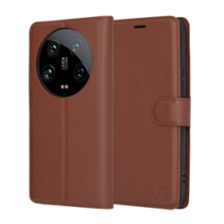 Husa Xiaomi 14 Ultra Techsuit Leather Folio, maro
