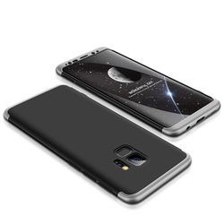 Husa Samsung Galaxy S9 GKK 360 Full Cover Negru-Argintiu