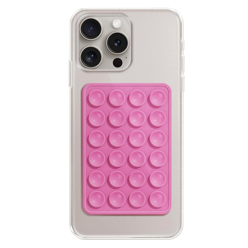 Suport adeziv cu ventuze pentru telefon Techsuit SPP-PAD