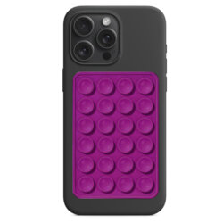 Suport adeziv cu ventuze pentru telefon Techsuit SP-PAD, mov