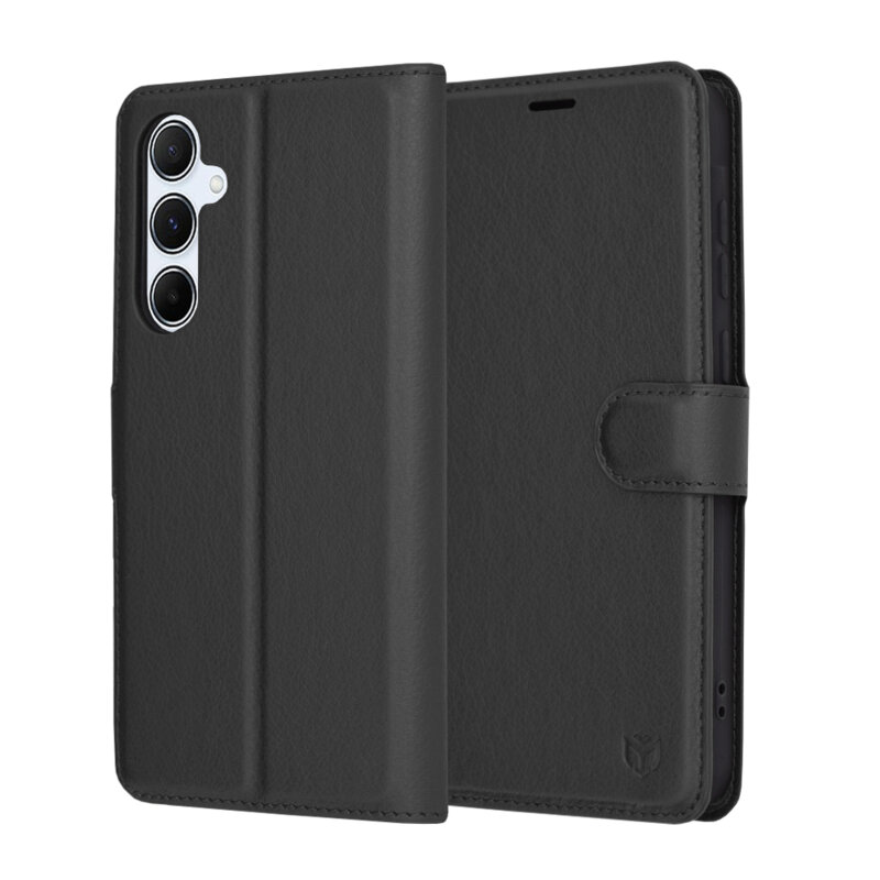 Husa Samsung Galaxy A55 5G Techsuit Leather Folio, negru