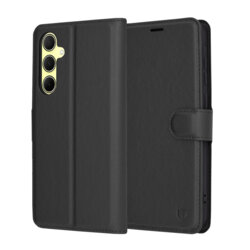 Husa Samsung Galaxy A35 5G Techsuit Leather Folio, negru