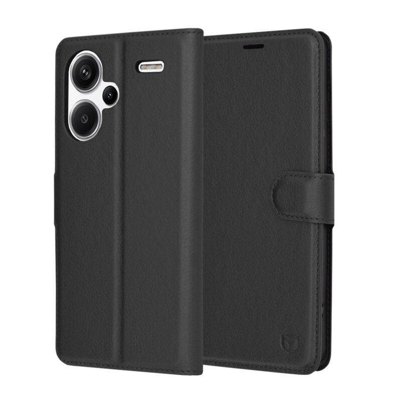 Husa Xiaomi Redmi Note 13 Pro+ 5G Techsuit Leather Folio, negru