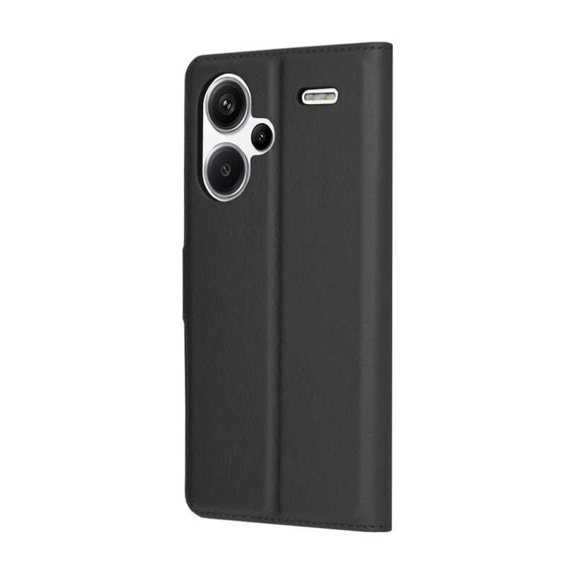 Husa Xiaomi Redmi Note 13 Pro+ 5G Techsuit Leather Folio, negru