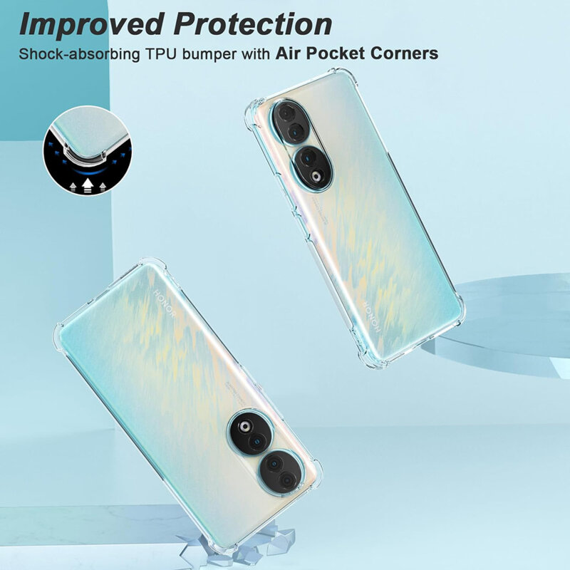 Husa OnePlus 13T Techsuit Shockproof Clear Silicone, transparenta