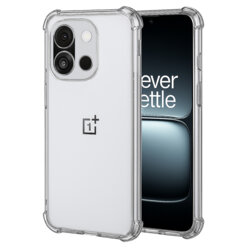 Husa OnePlus 13T Techsuit Shockproof Clear Silicone, transparenta