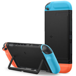 Husa Nintendo Switch 2 cu suport Spigen Nano Pop, negru