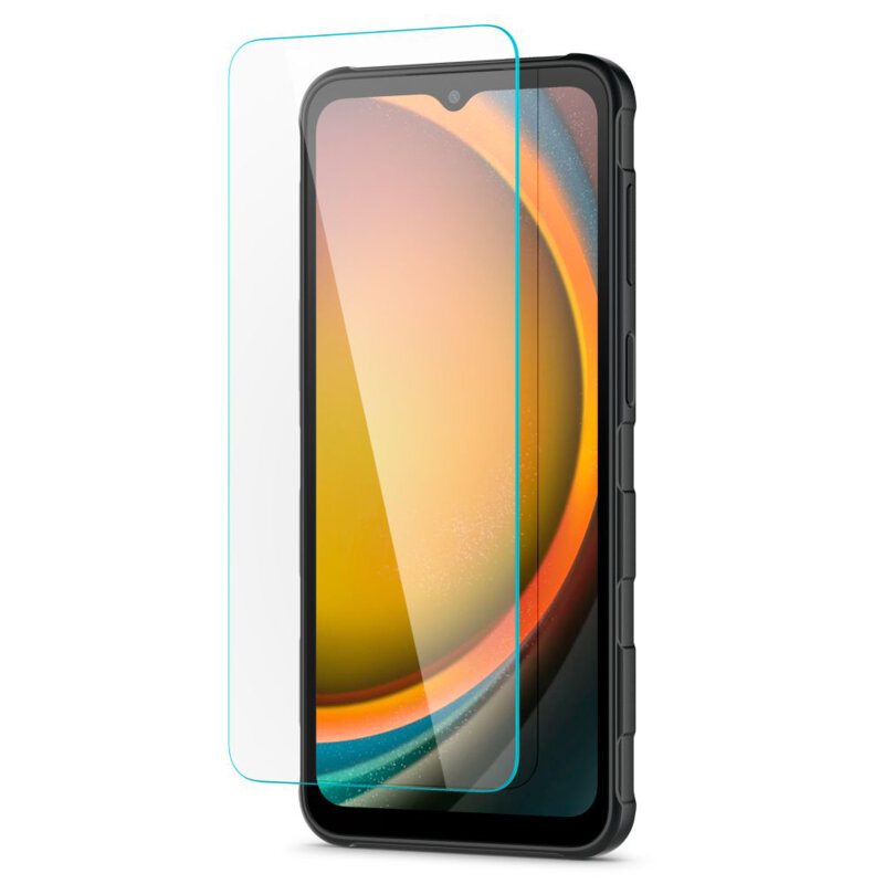 [Pachet 2x] Folie Samsung Galaxy Xcover7 Spigen Glas.tR Slim, transparenta