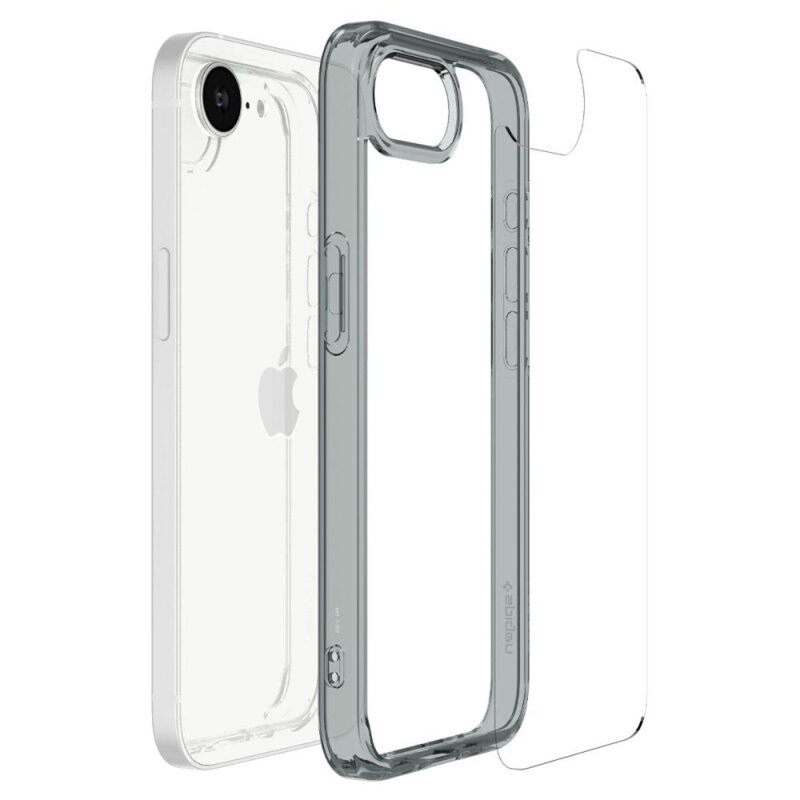 Husa iPhone 16e Spigen Ultra Hybrid, gri