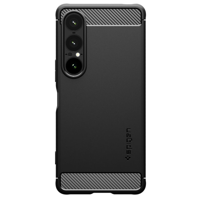 Husa Sony Xperia 1 VII Spigen Rugged Armor, negru mat