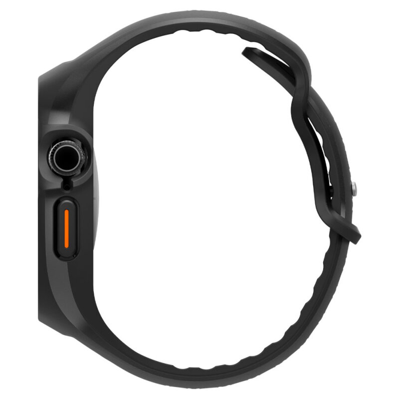 Husa Apple Watch 10 46mm Spigen Liquid Air Pro, negru