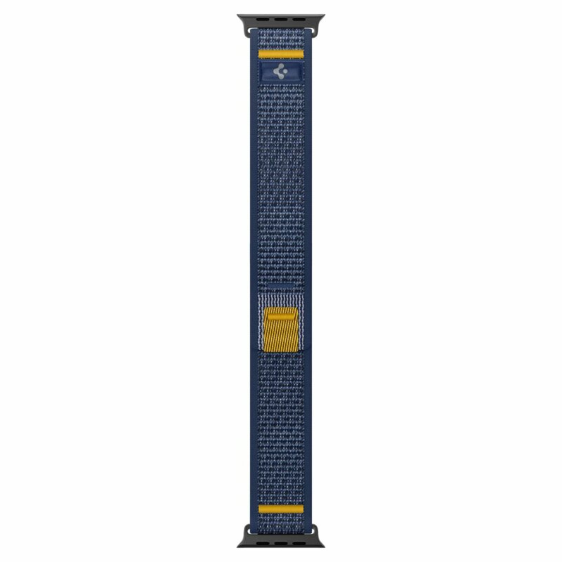 Curea Apple Watch 10 46mm Spigen Athlex Air, bleumarin