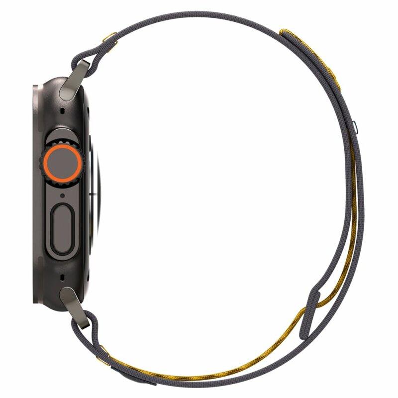 Curea Apple Watch 10 46mm Spigen Athlex Air, gri