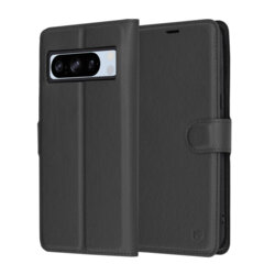 Husa Google Pixel 8 Pro Techsuit Leather Folio, negru