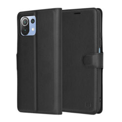 Husa Xiaomi 11 Lite 5G NE Techsuit Leather Folio, negru