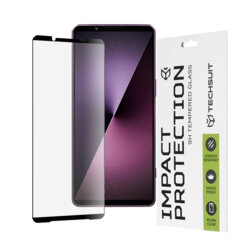 Folie sticla Sony Xperia 1 VII Techsuit 111D Full Glue Full Cover, negru