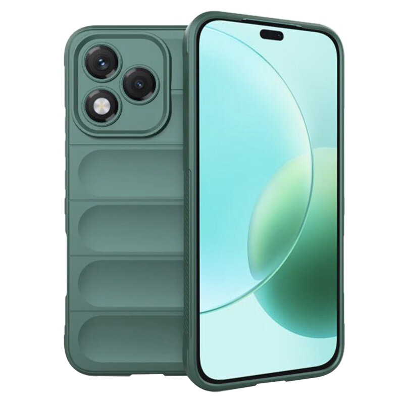 Husa Honor 400 Lite Techsuit Magic Shield, verde