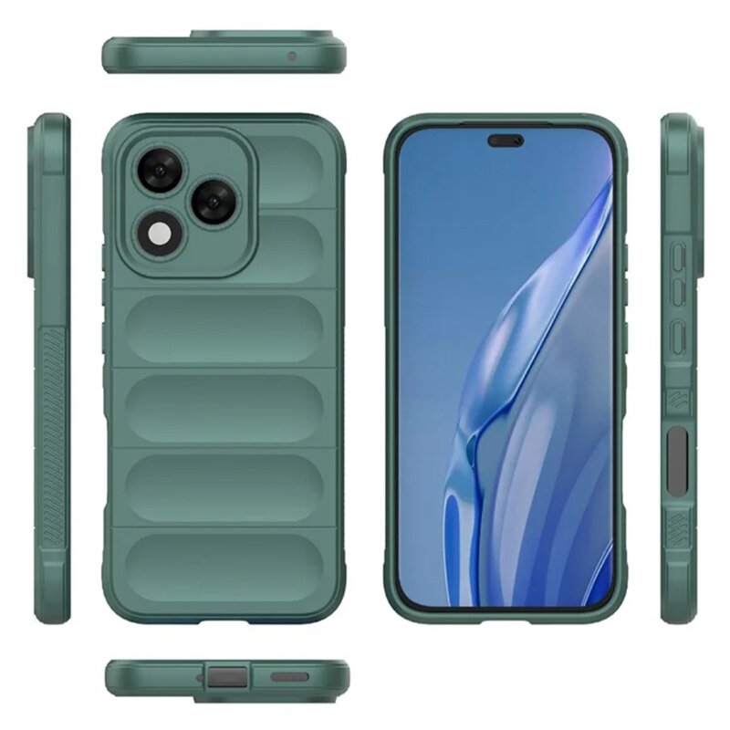 Husa Honor 400 Lite Techsuit Magic Shield, verde