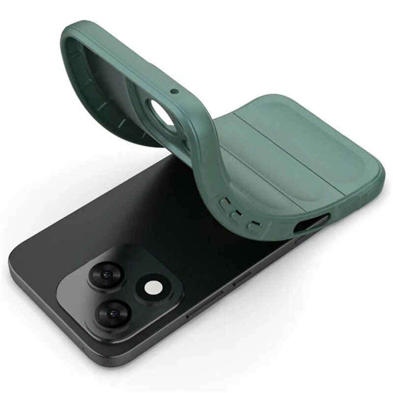 Husa Honor 400 Lite Techsuit Magic Shield, verde