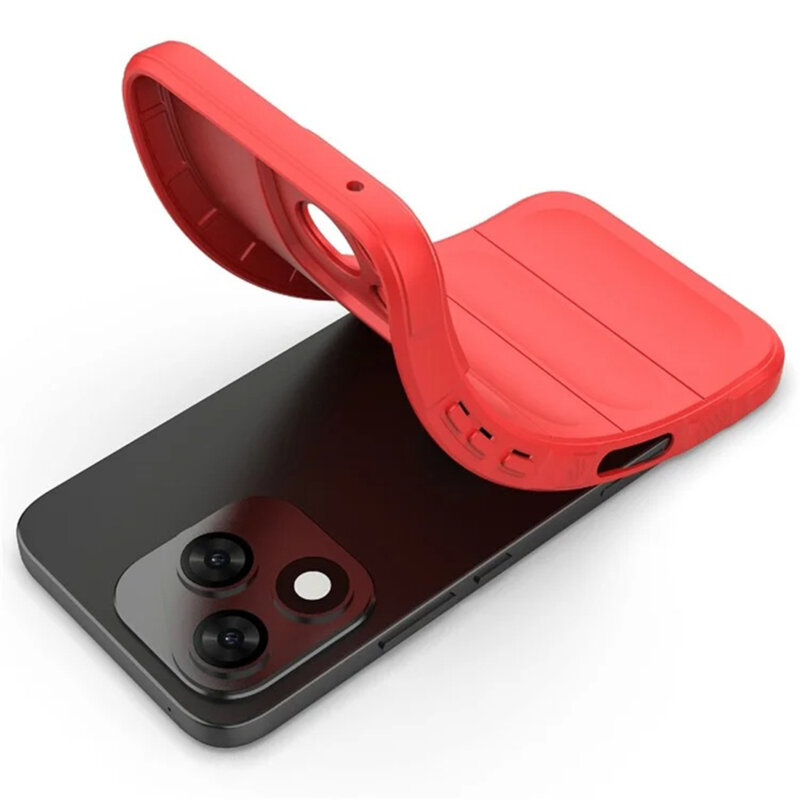 Husa Honor 400 Lite Techsuit Magic Shield, rosu