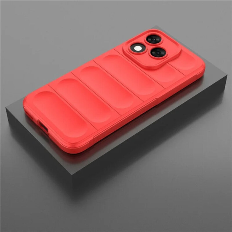 Husa Honor 400 Lite Techsuit Magic Shield, rosu