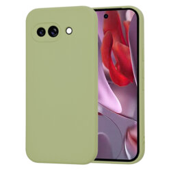 Husa silicon Google Pixel 9a Techsuit SoftFlex, verde matcha