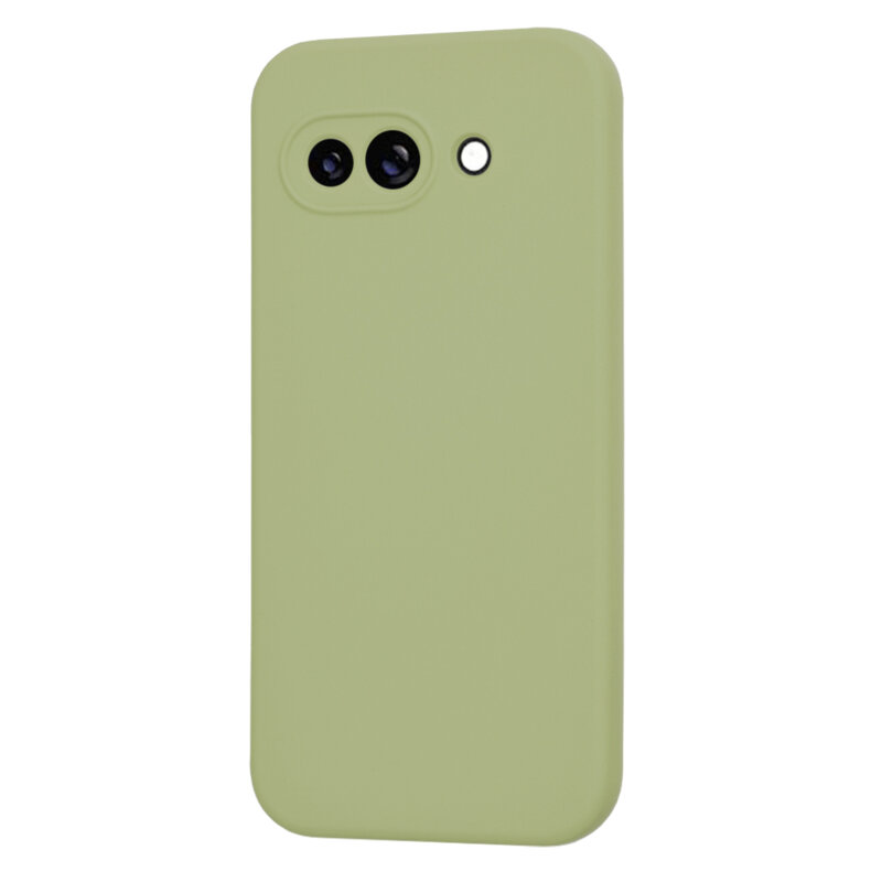 Husa silicon Google Pixel 9a Techsuit SoftFlex, verde matcha