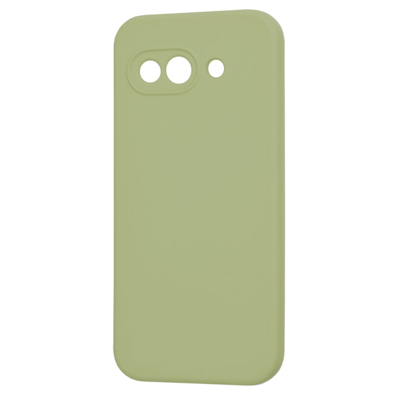 Husa silicon Google Pixel 9a Techsuit SoftFlex, verde matcha
