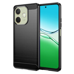 Husa Oppo A5 Pro 4G Techsuit Carbon Silicone, negru