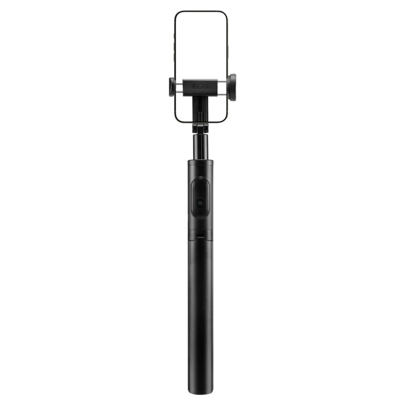 Selfie stick tripod Bluetooth, telecomanda Spigen S541W, negru