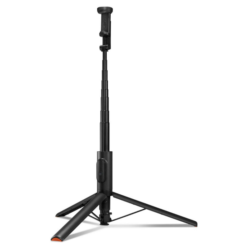 Selfie stick tripod Bluetooth, telecomanda Spigen S541W, negru