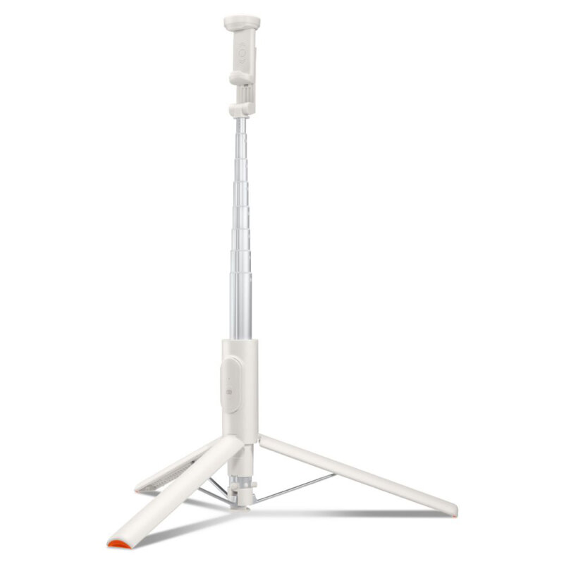 Selfie stick tripod Bluetooth cu telecomanda Spigen S541W, bej