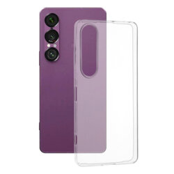 Husa Sony Xperia 1 VII Techsuit Clear Silicone, transparenta