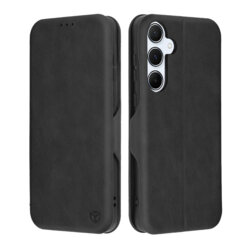 Husa 360° Samsung Galaxy A35 5G Techsuit Safe Wallet Plus, negru