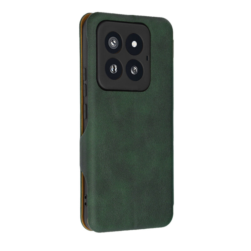 Husa 360° Xiaomi 14 Pro Techsuit Safe Wallet Plus, verde
