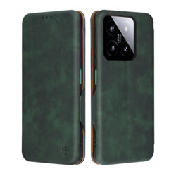 Husa 360° Xiaomi 14 Techsuit Safe Wallet Plus, verde