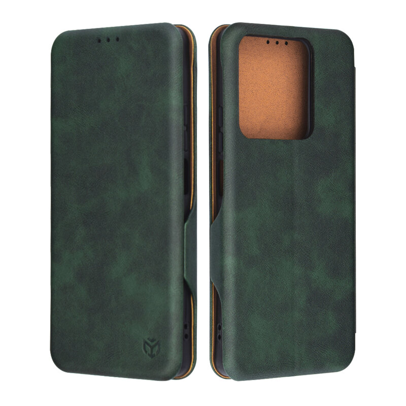 Husa 360° Xiaomi 14 Techsuit Safe Wallet Plus, verde