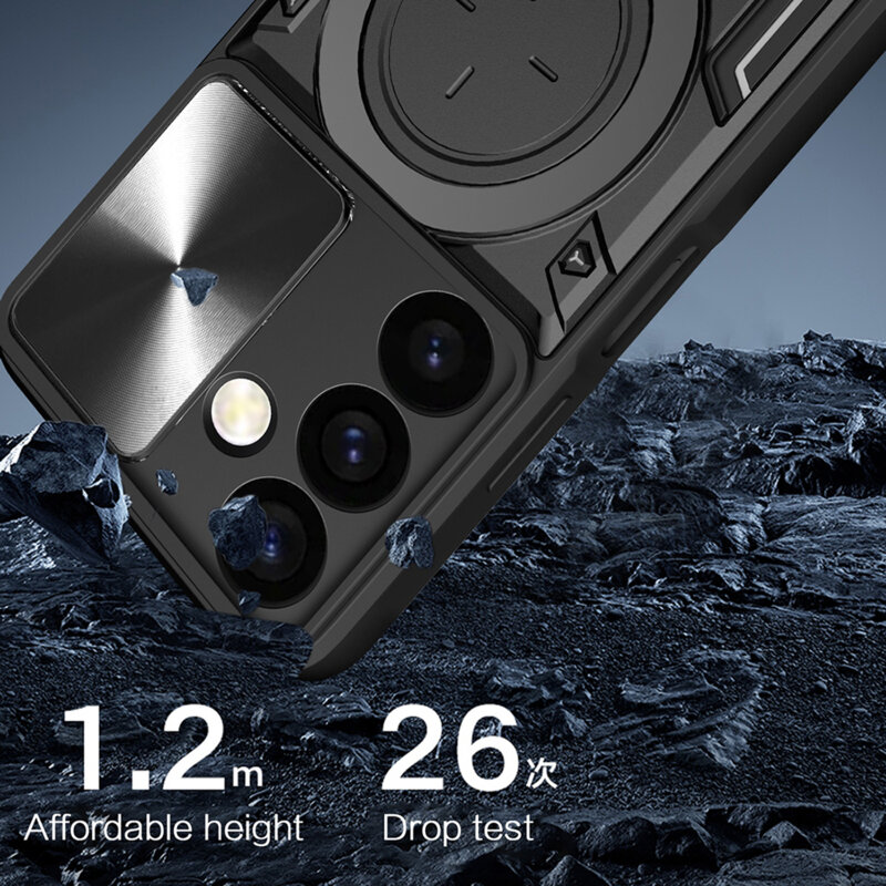 Husa Oppo A5 Pro 4G Techsuit CamGuard Pro, negru