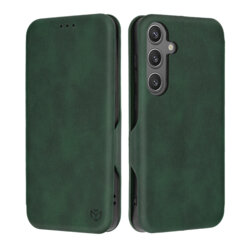 Husa 360° Samsung Galaxy S24 Techsuit Safe Wallet Plus, verde