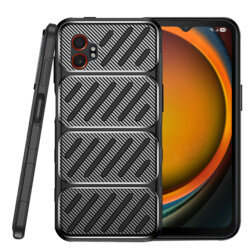Husa Samsung Galaxy Xcover7 Pro Techsuit CarbonFiber, negru