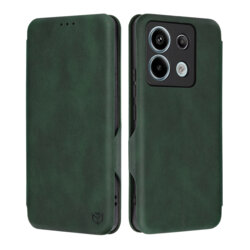Husa 360° Xiaomi Redmi Note 13 Pro 5G Techsuit Safe Wallet Plus, verde