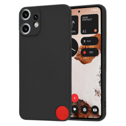 Husa silicon Nothing CMF Phone 2 Pro Techsuit SoftFlex, negru