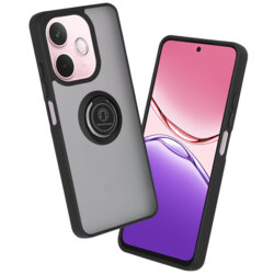 Husa Oppo A5 Pro 5G Techsuit Glinth cu inel suport stand magnetic, negru