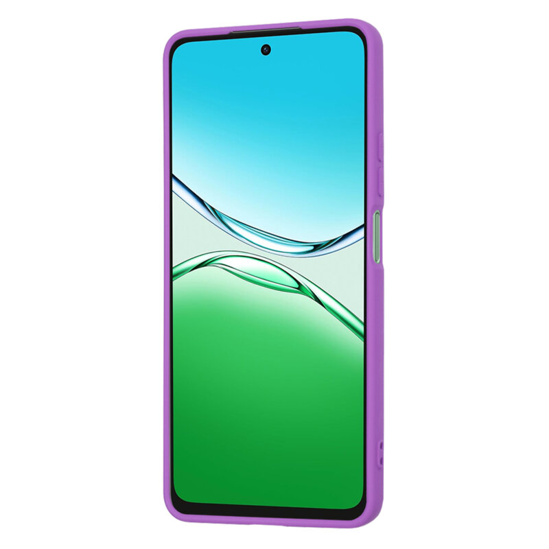 Husa silicon Oppo A5 Pro 4G Techsuit SoftFlex, mov