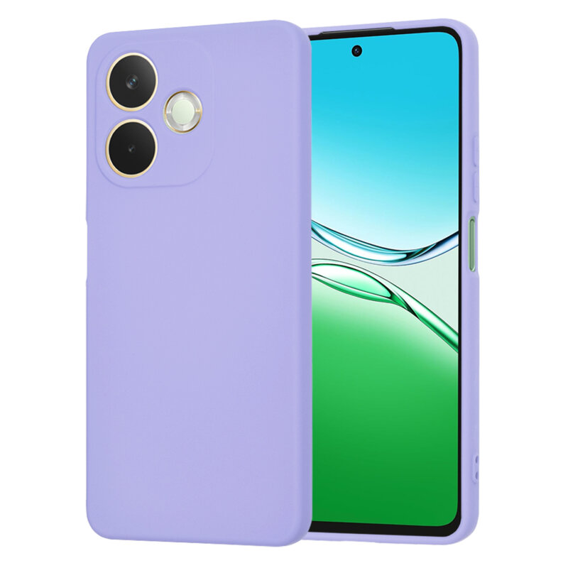 Husa silicon Oppo A5 Pro 4G Techsuit SoftFlex, violet