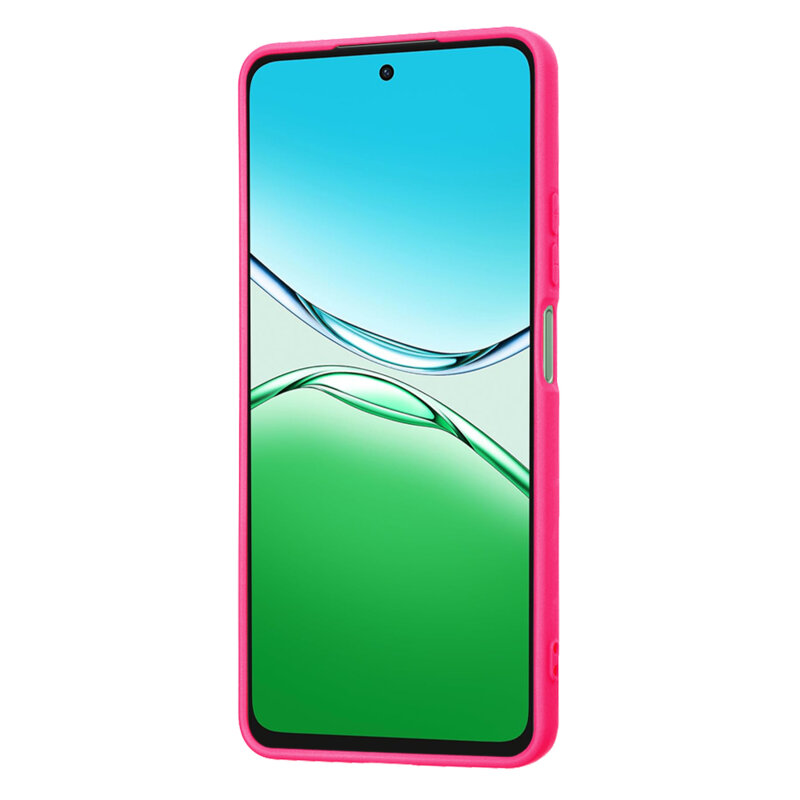 Husa silicon Oppo A5 Pro 4G Techsuit SoftFlex, fucsia