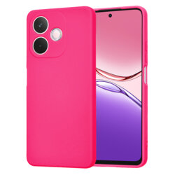 Husa silicon Oppo A5 Pro 5G Techsuit SoftFlex, fucsia