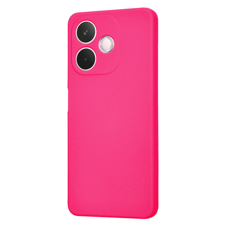 Husa silicon Oppo A5 Pro 5G Techsuit SoftFlex, fucsia