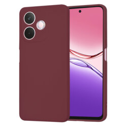 Husa silicon Oppo A5 Pro 5G Techsuit SoftFlex, bordo
