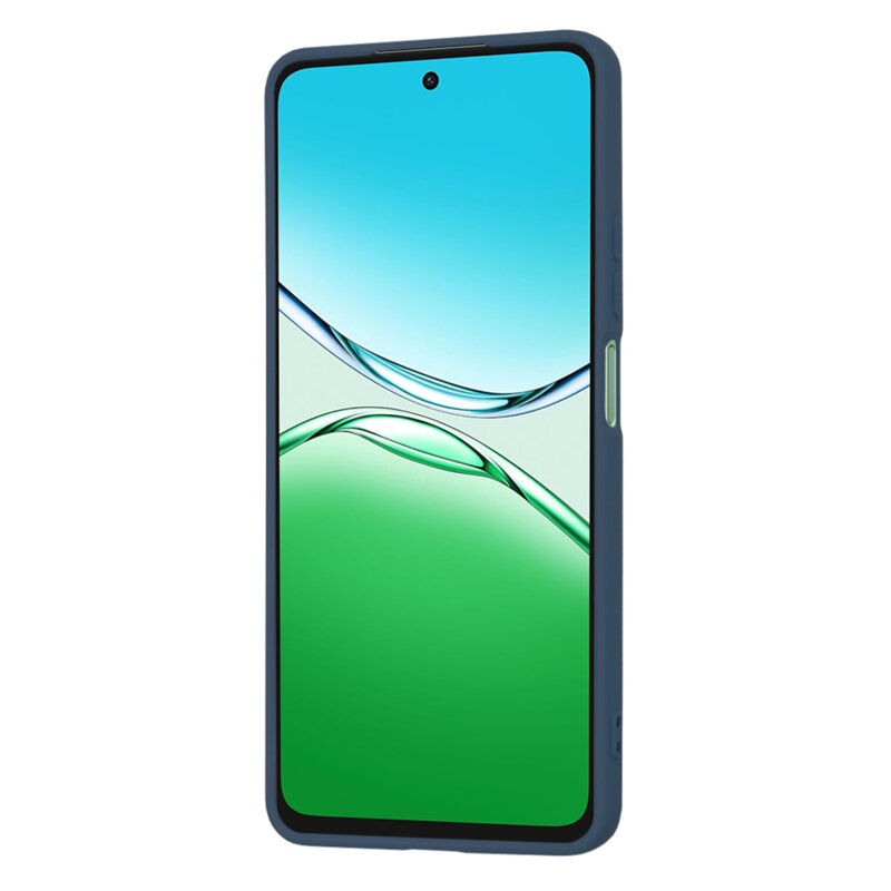 Husa silicon Oppo A5 Pro 4G Techsuit SoftFlex, bleumarin